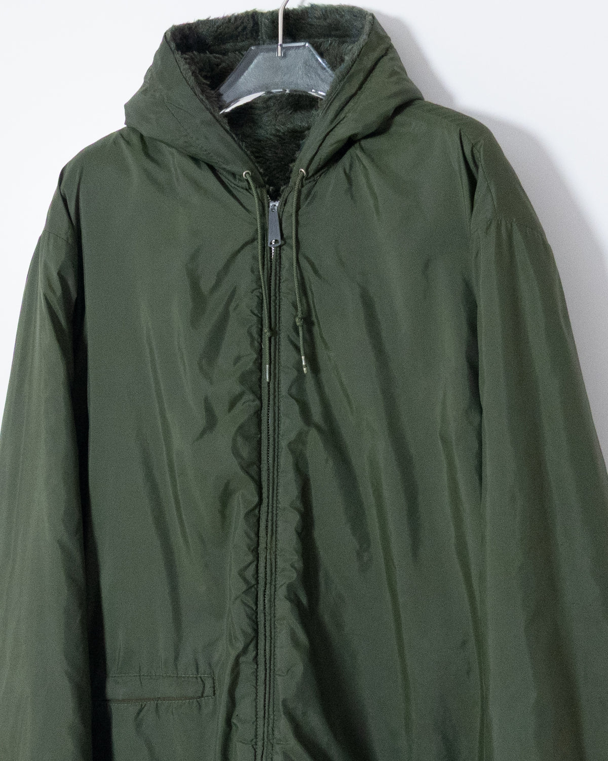 Vintage Reversible Fur Hoodie