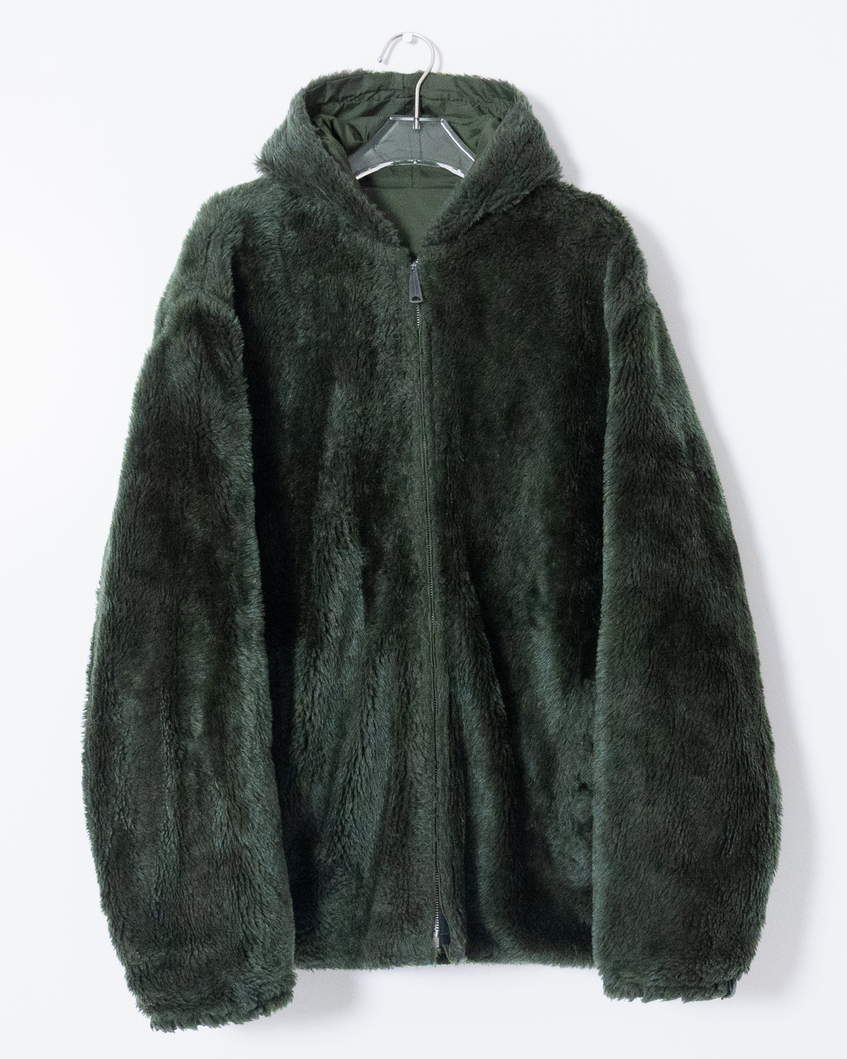 Vintage Reversible Fur Hoodie