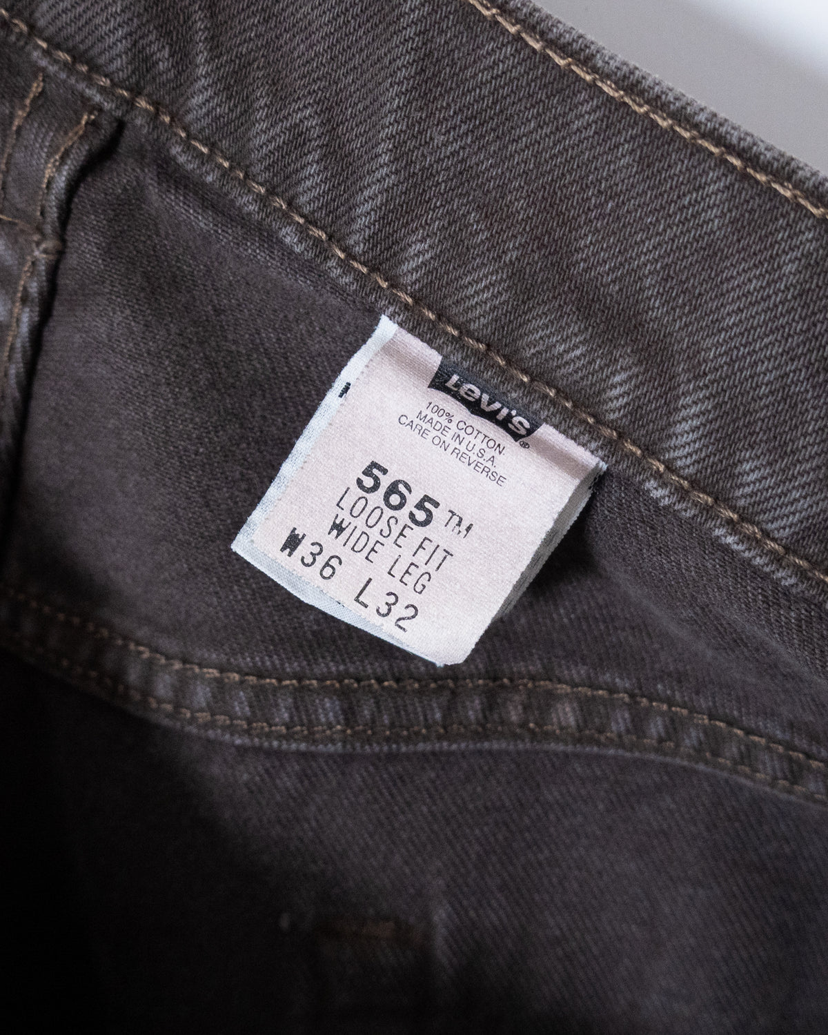 "Levi's" 565 denim pants