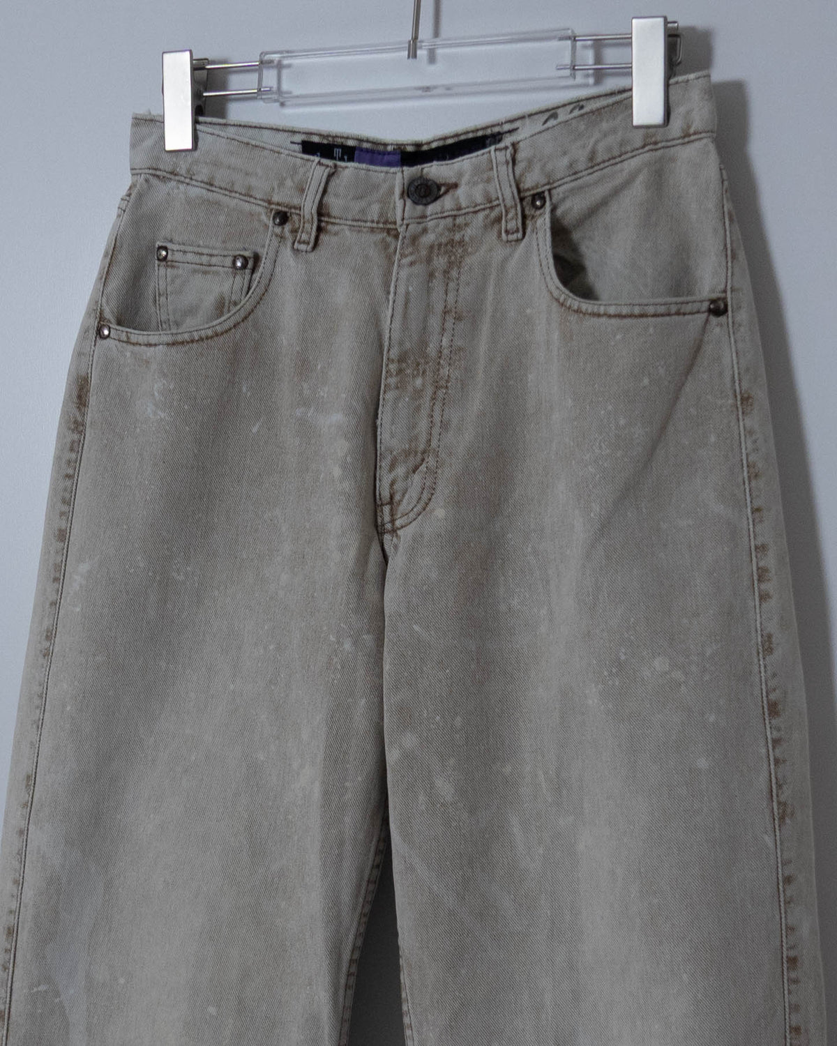 "Levi's SILVERTAB" cutoff baggy denim pants