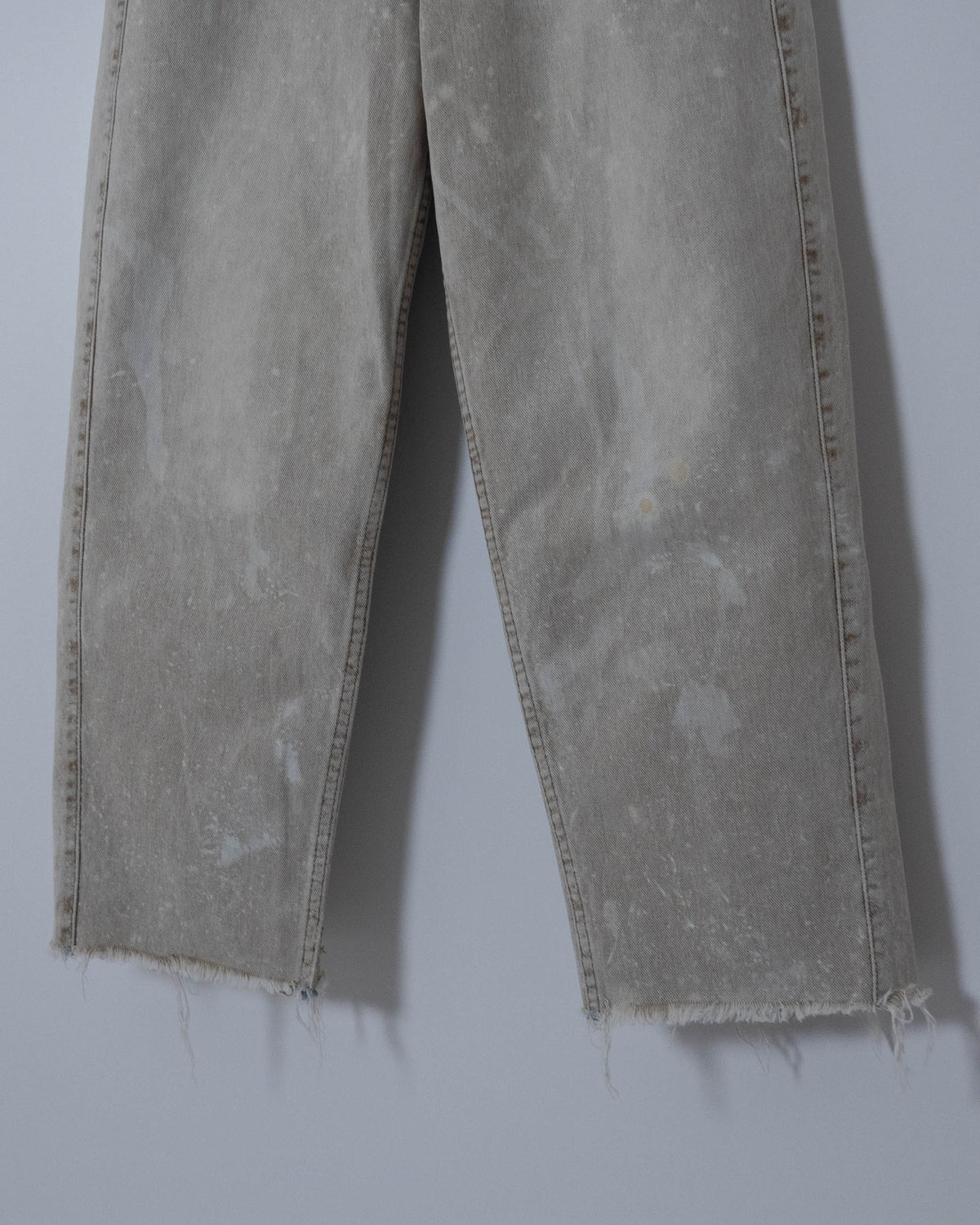 "Levi's SILVERTAB" cutoff baggy denim pants
