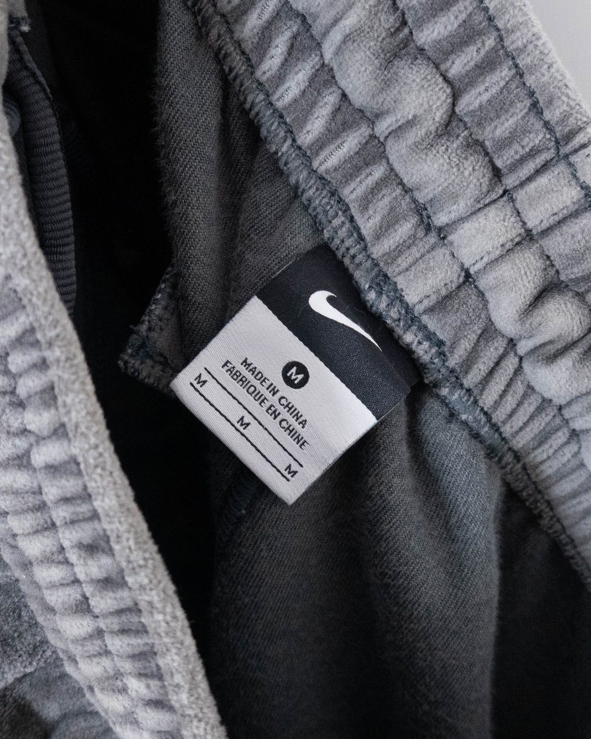 "NIKE FLIGHT" velour track pants