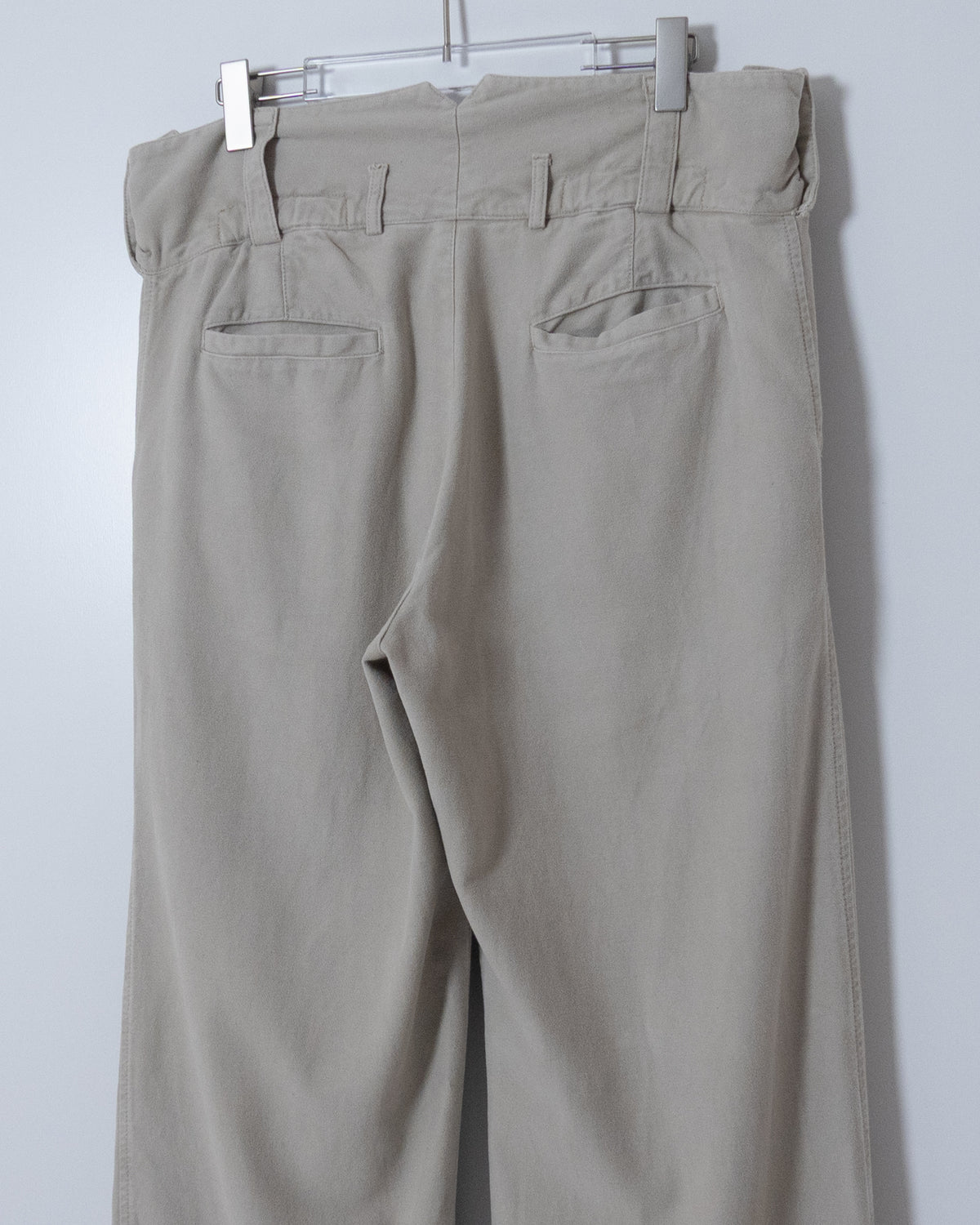 "EMPORIO ARMANI" moleskin pocket design pants