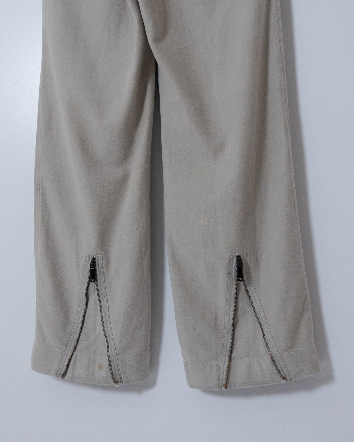 "EMPORIO ARMANI" moleskin pocket design pants