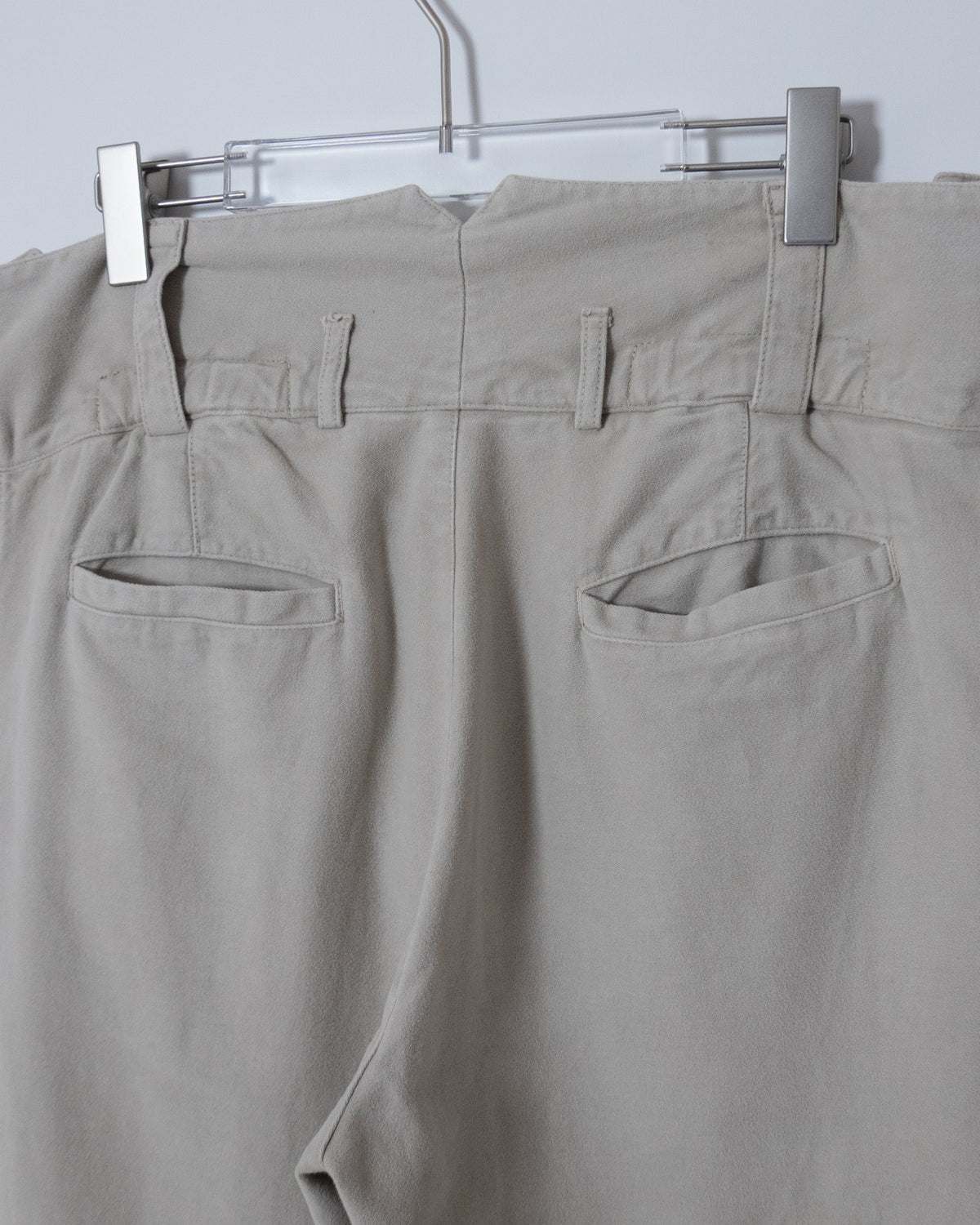 "EMPORIO ARMANI" moleskin pocket design pants