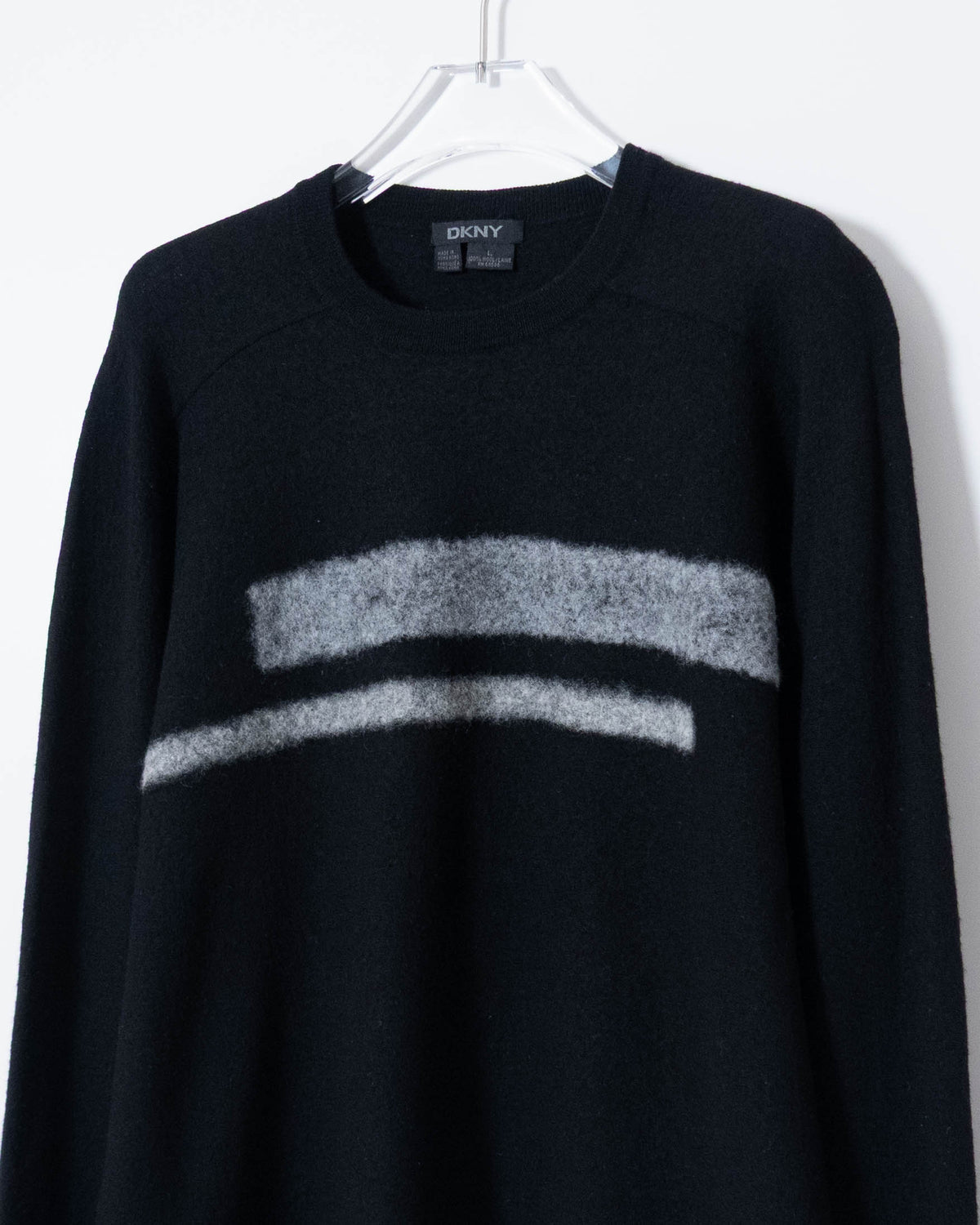 "DKNY" wool knit sweater