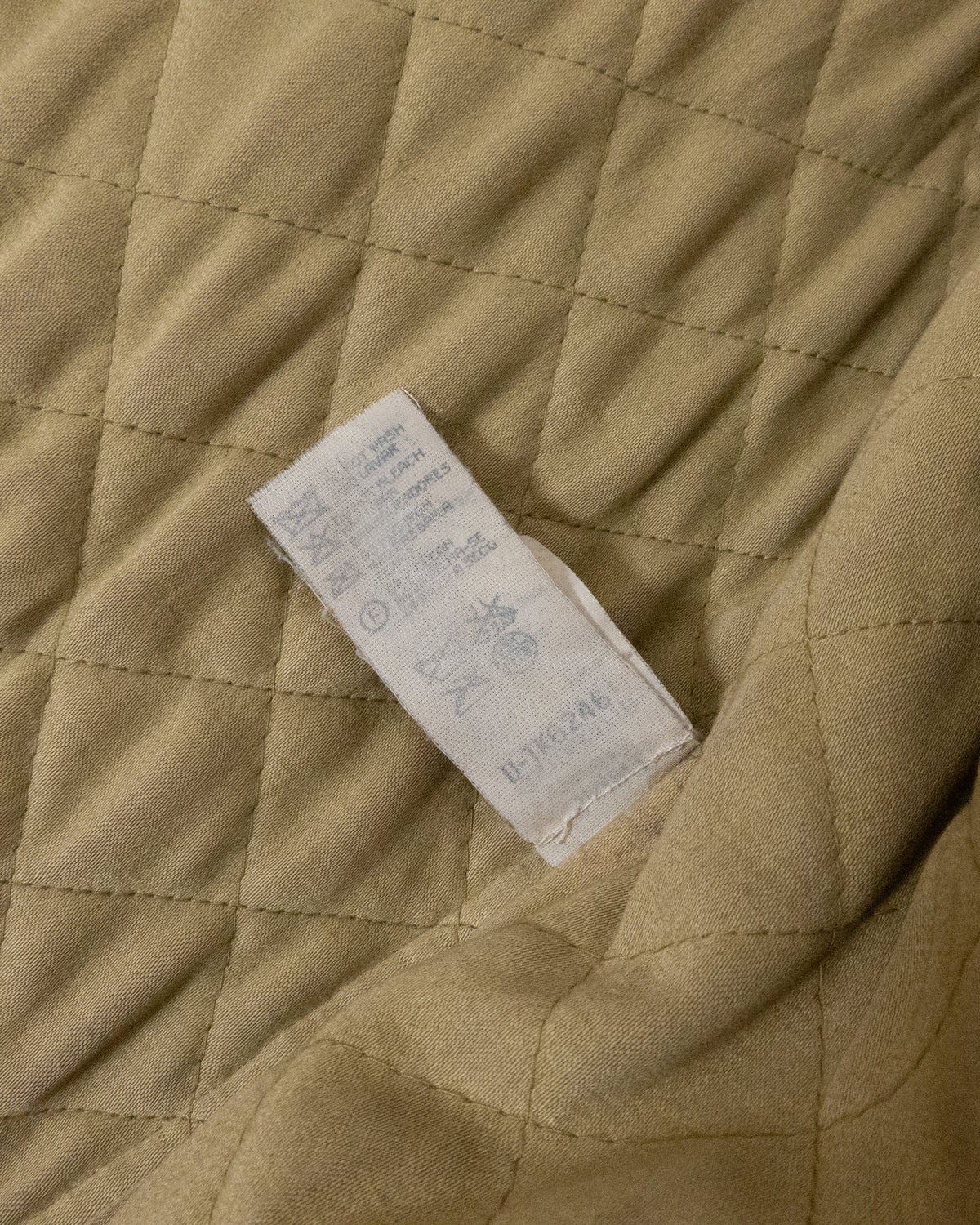 "ARMANI JEANS" leather car coat