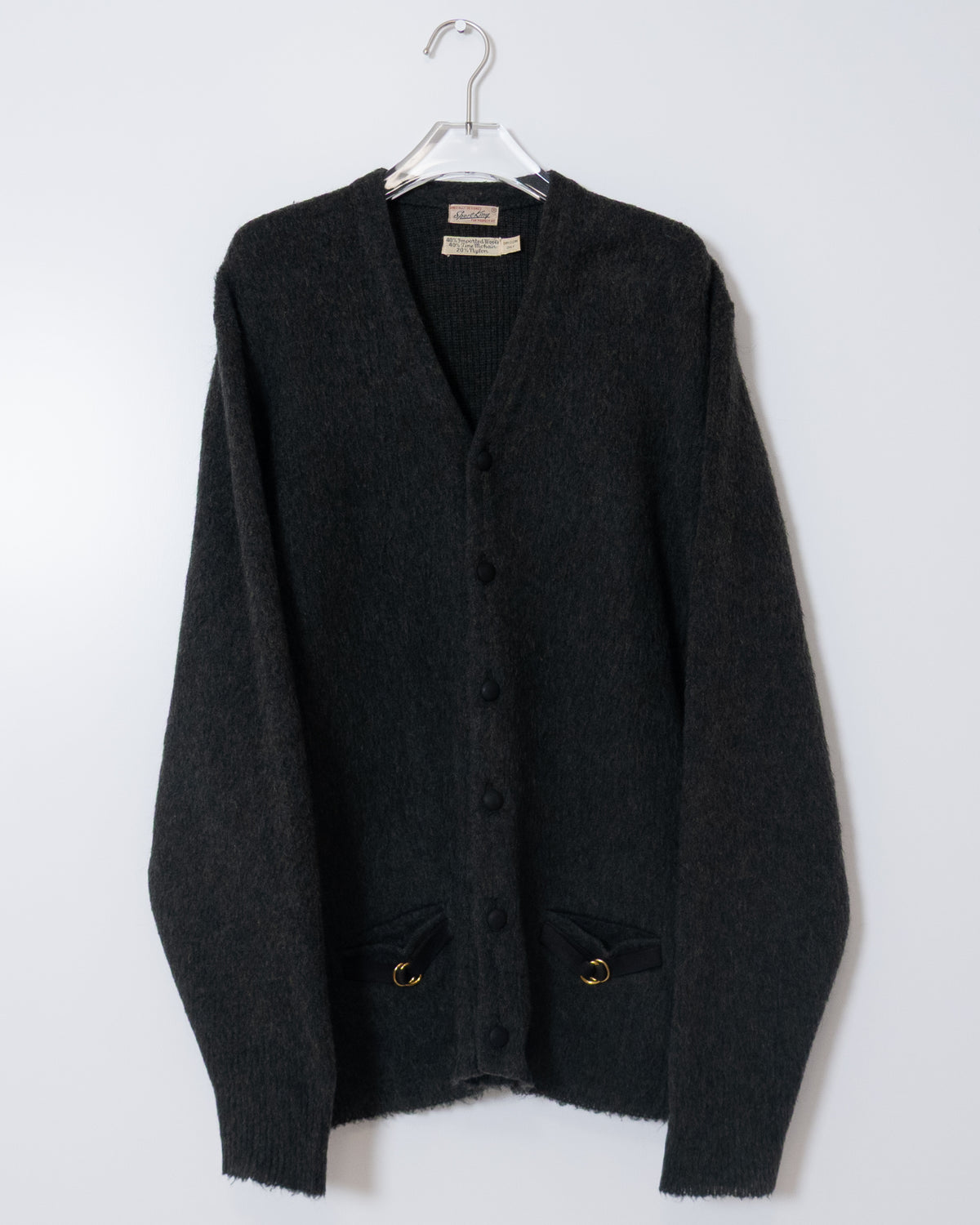Vintage mohair knit cardigan
