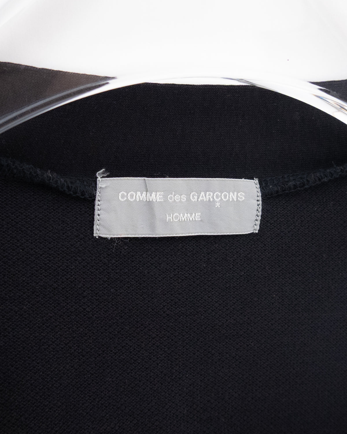 "COMME des GARCONS HOMME" cotton knit cardigan
