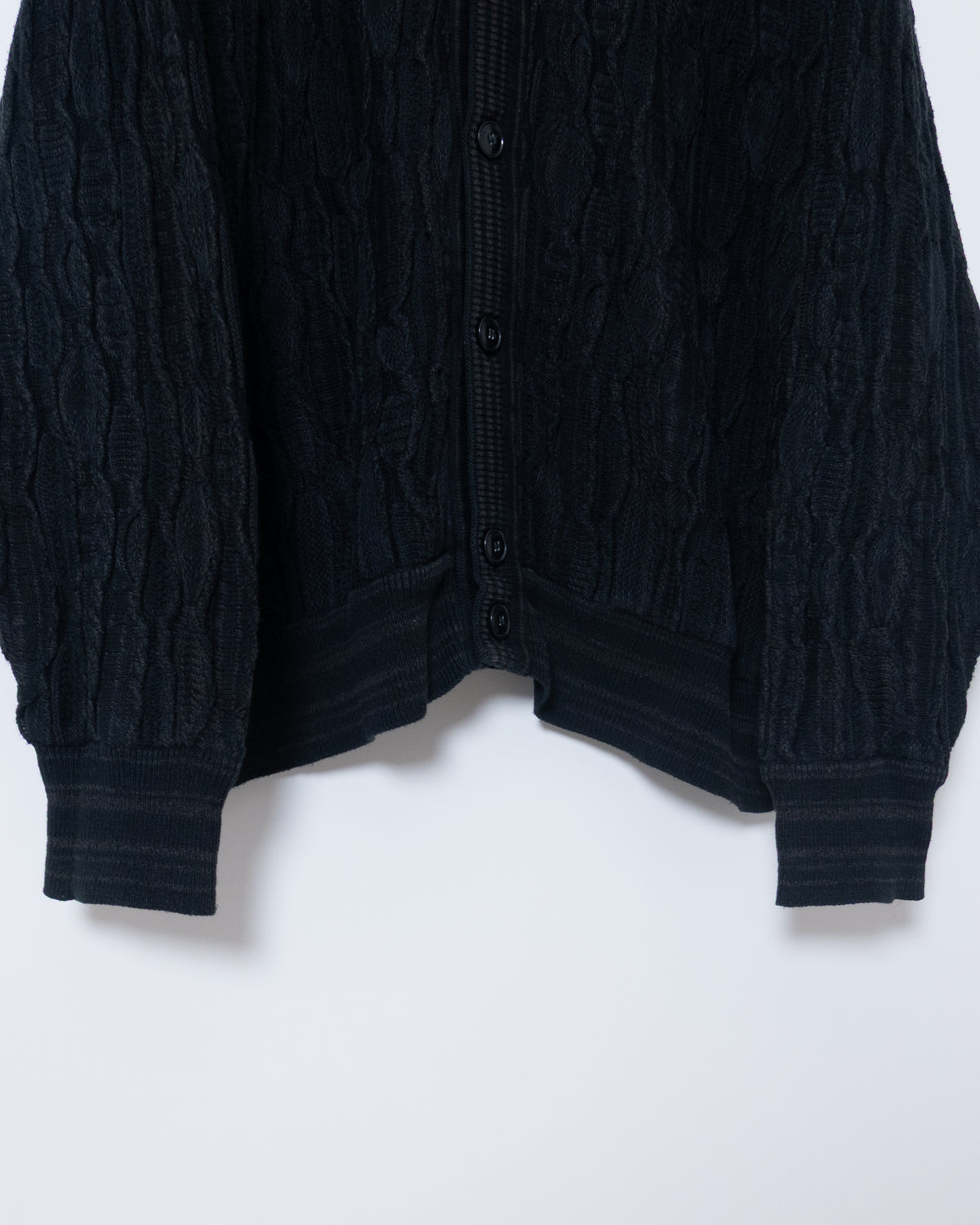 CARLO COLUCCI" 3D knit cardigan