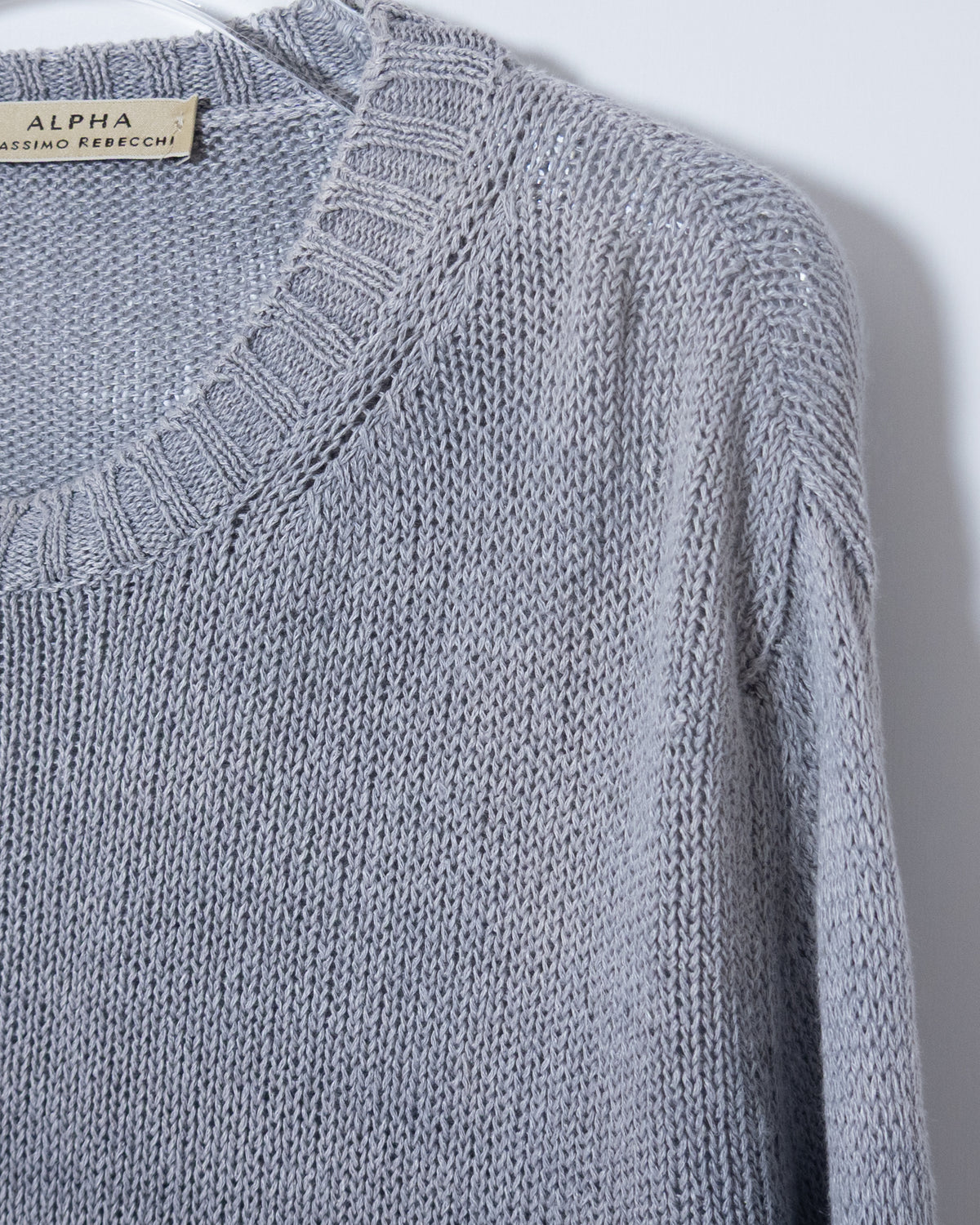 gradation linen knit sweater