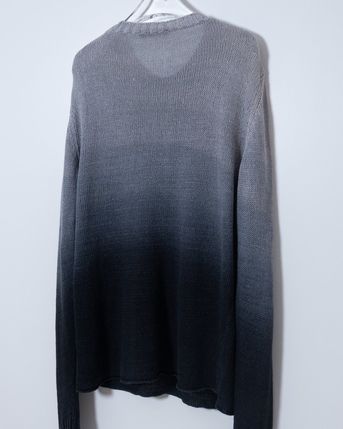 gradation linen knit sweater