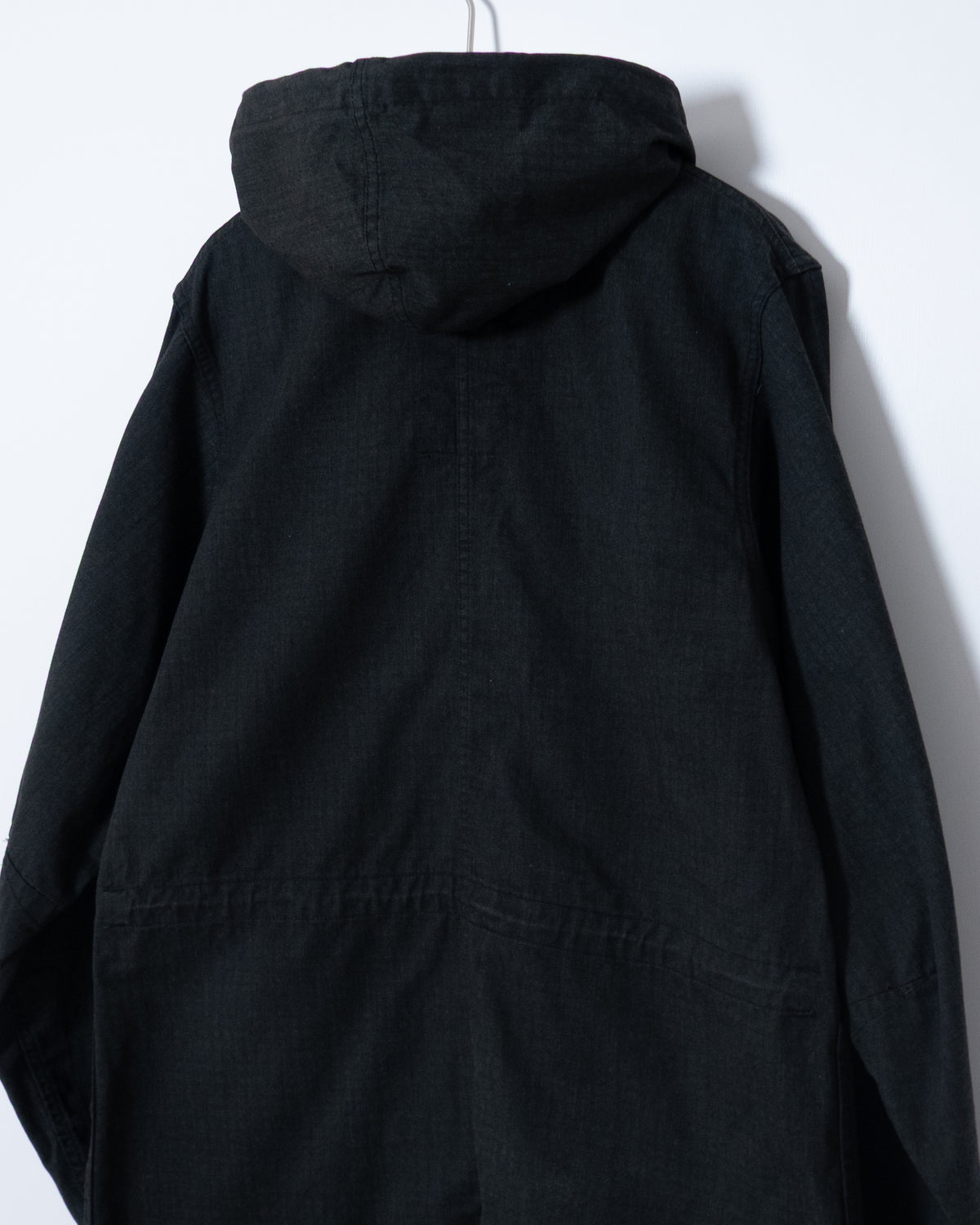 US Army After Dye Hooded Coat Black