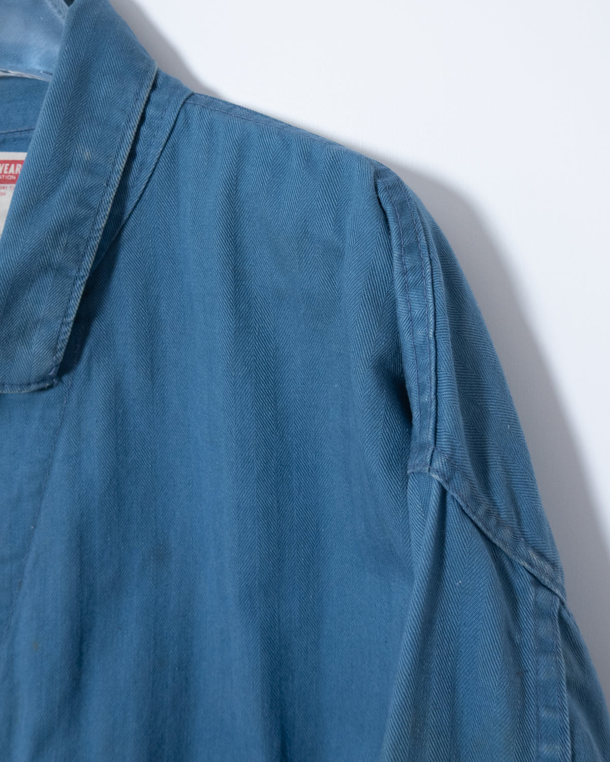 Vintage cutoff jumpsuit HBT work jacket