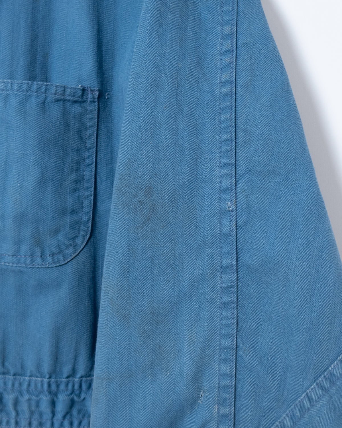 Vintage cutoff jumpsuit HBT work jacket