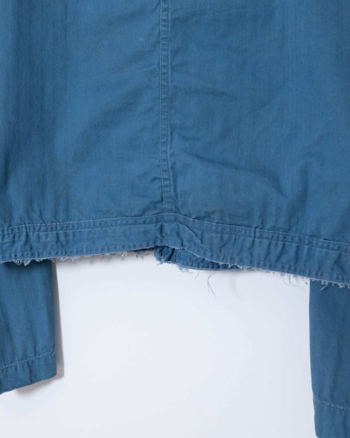 Vintage cutoff jumpsuit HBT work jacket
