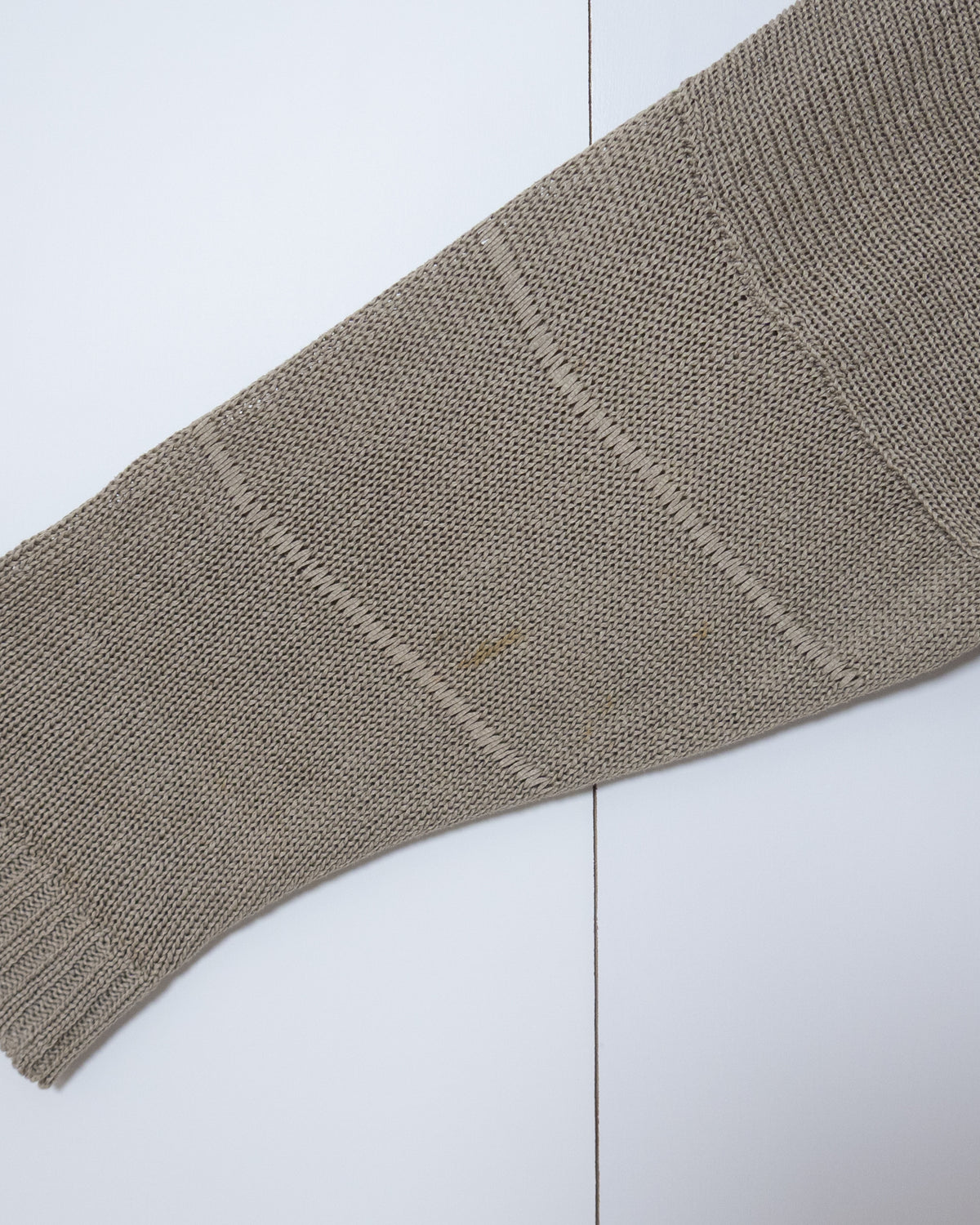 "SHIRIN GUILD" extra wide silhouette cotton knit cardigan