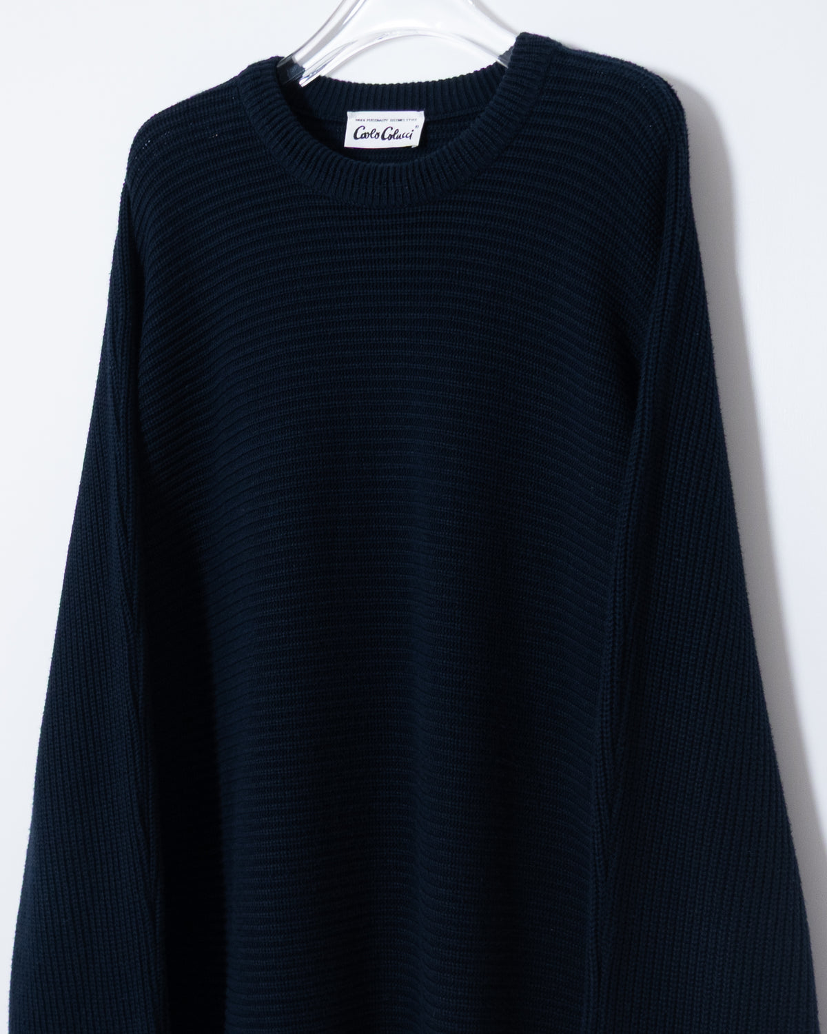"CARLO COLUCCI" cotton knit sweater