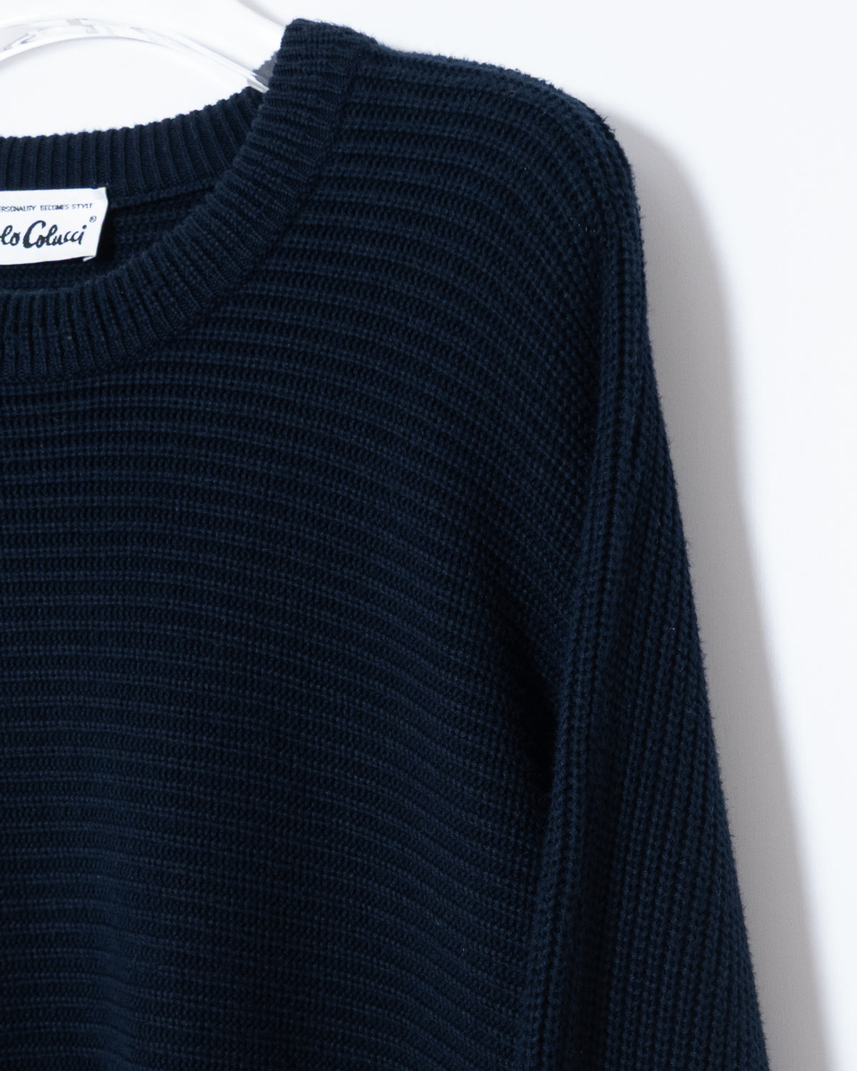 "CARLO COLUCCI" cotton knit sweater