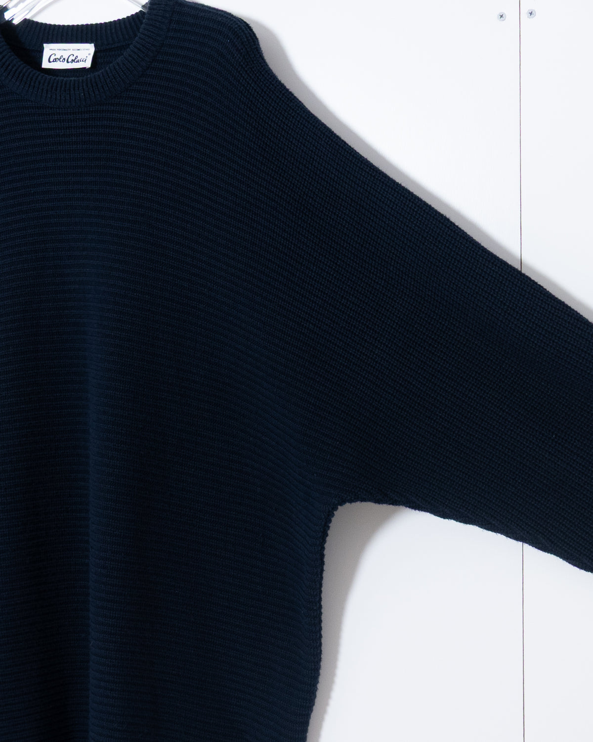 "CARLO COLUCCI" cotton knit sweater