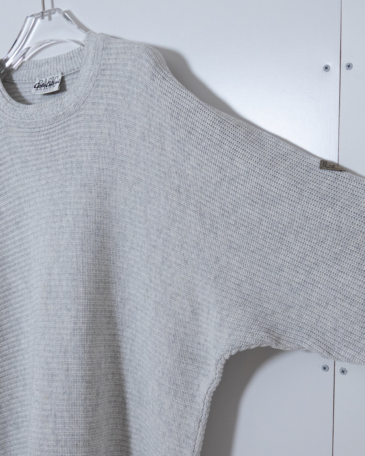 "CARLO COLUCCI" cotton knit sweater