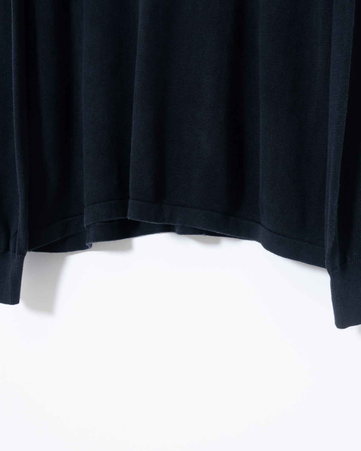all silk long sleeve knit tee