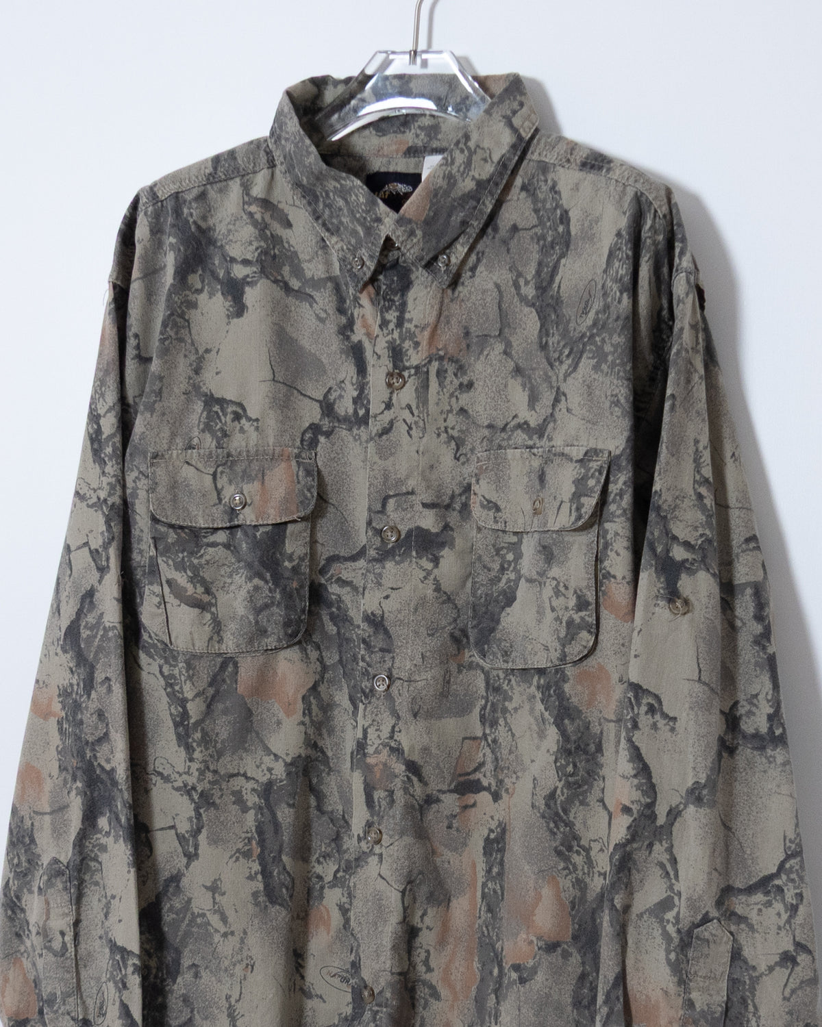 camouflage pattern shirt
