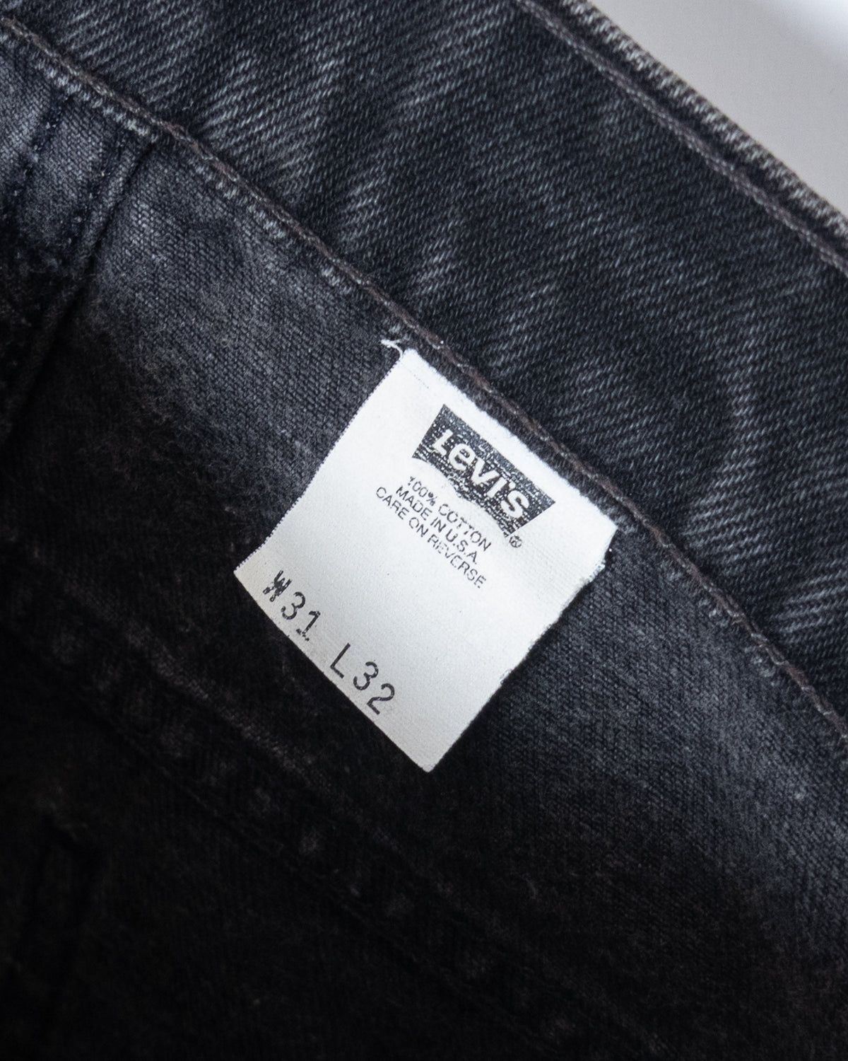 "Levi's" 517 black denim pants