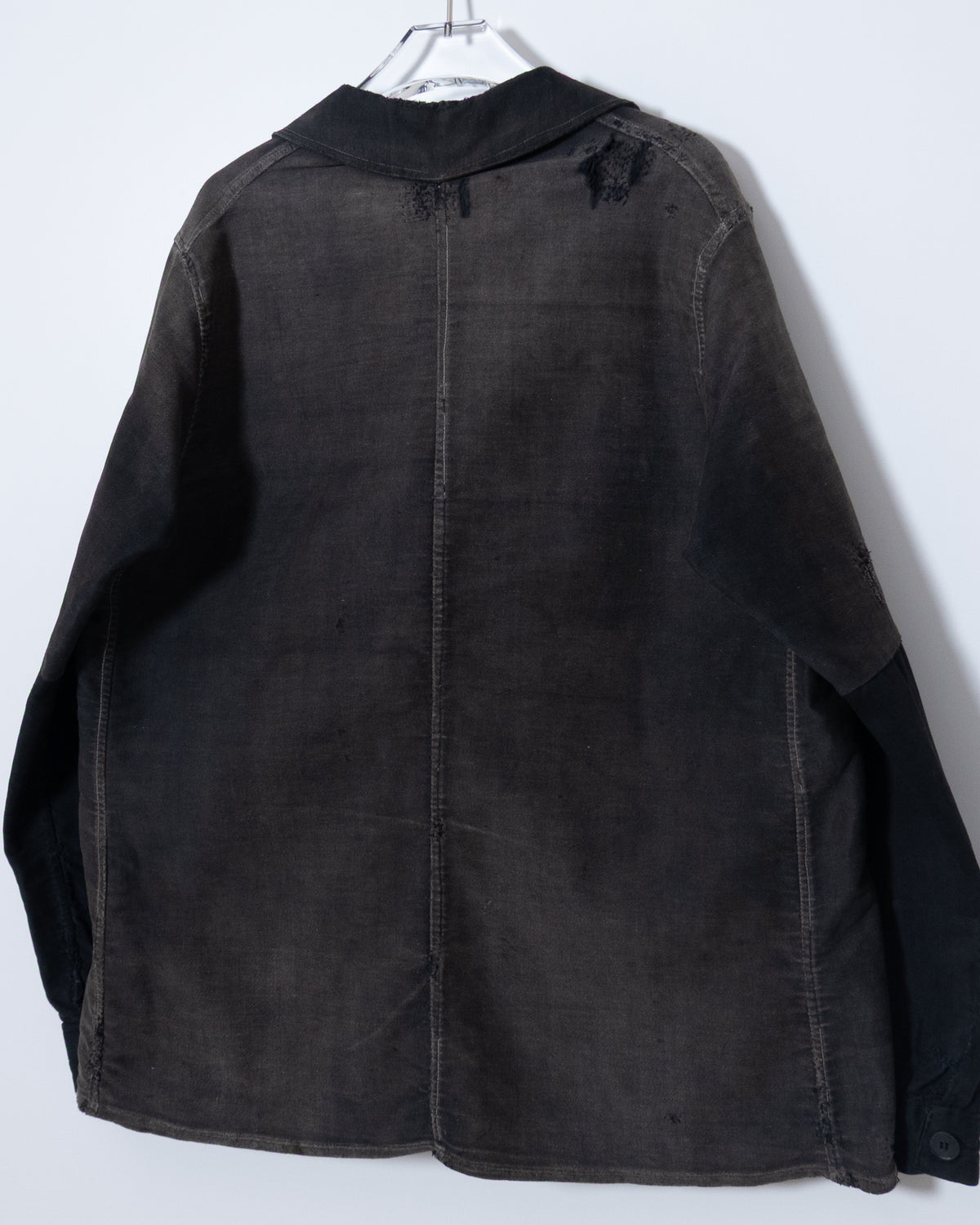 vintage amazing repaired moleskin jacket