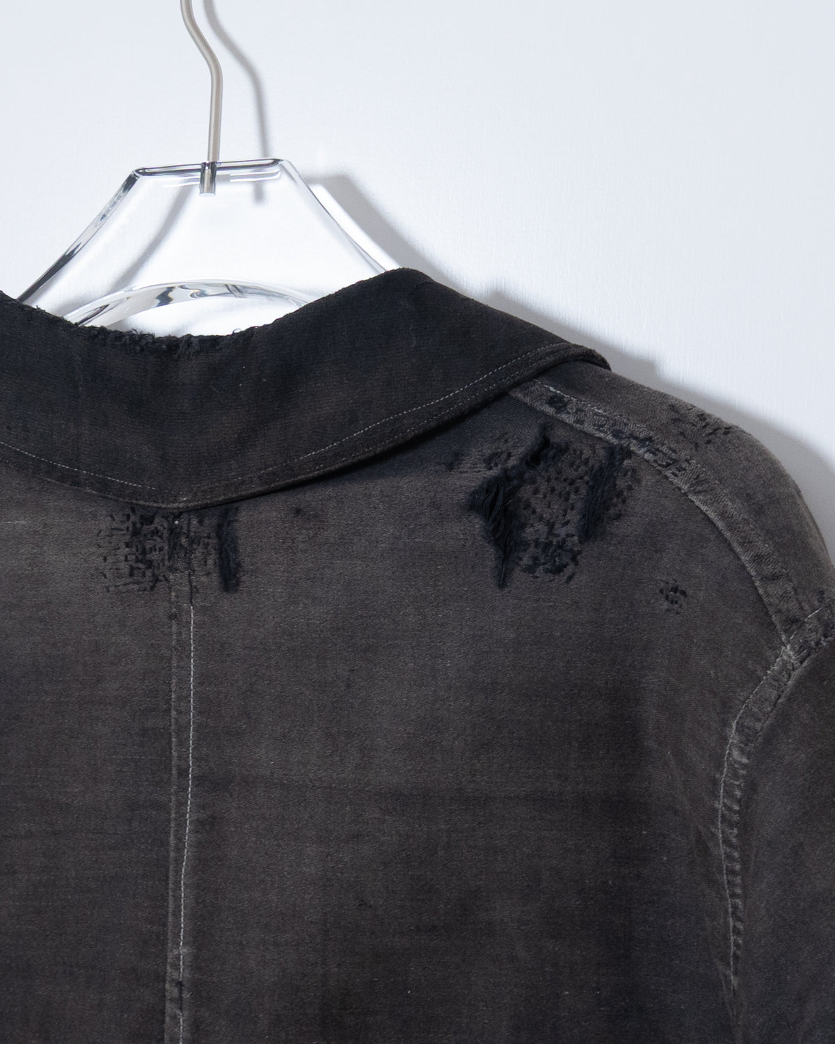 vintage amazing repaired moleskin jacket