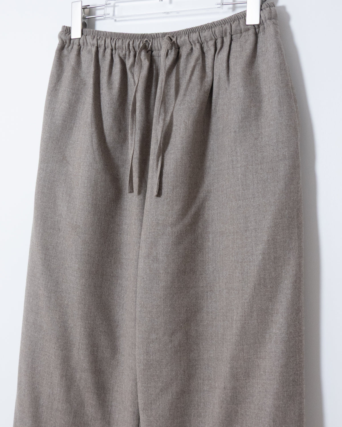 "eskandar" wide wool easy pants