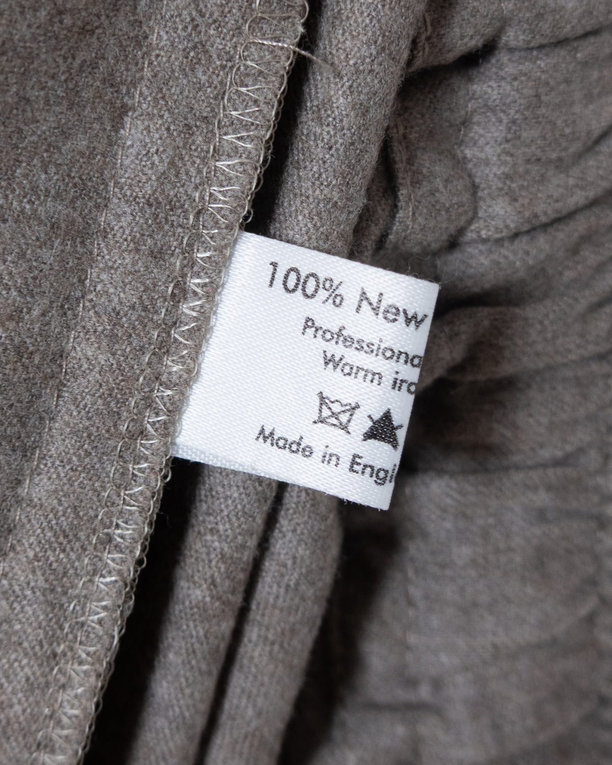 "eskandar" wide wool easy pants
