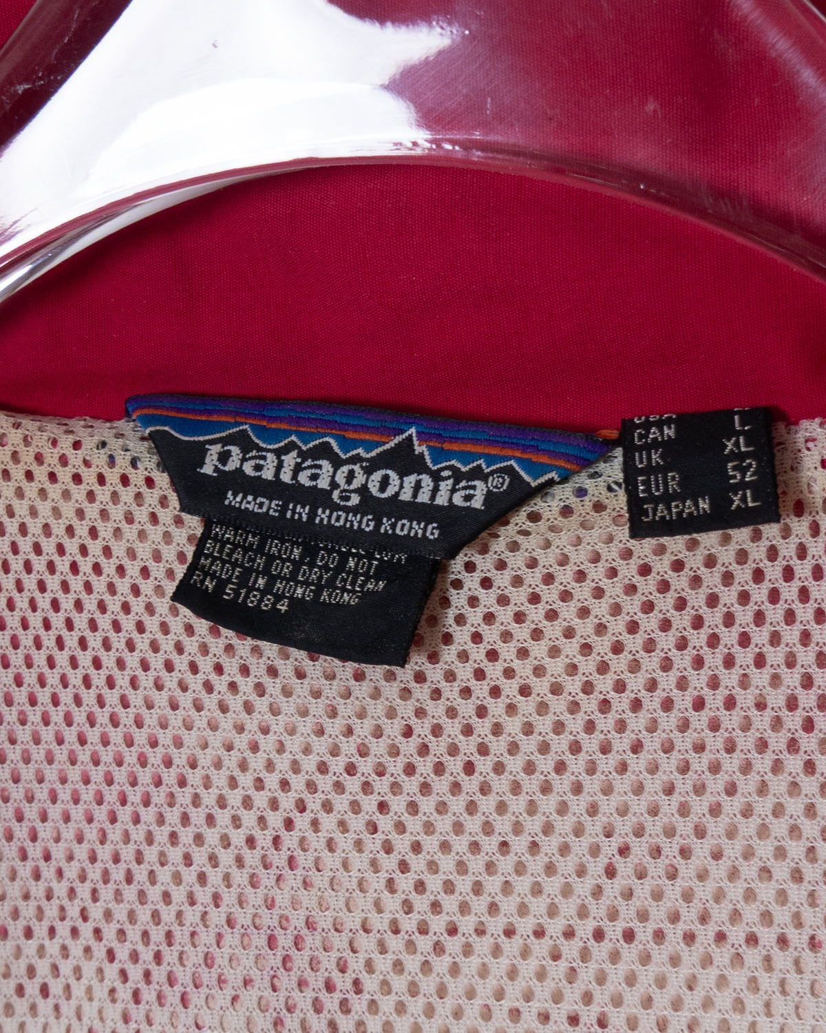 old "Patagonia" back bowl anorak jacket