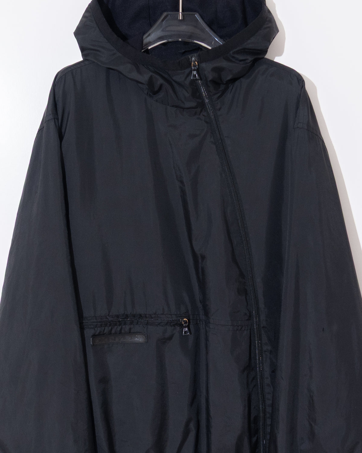 'DKNY' nylon hooded jacket