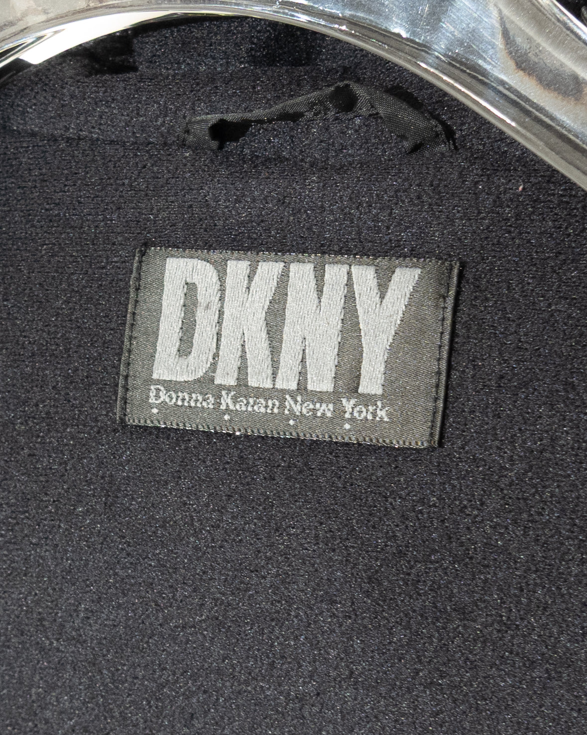 'DKNY' nylon hooded jacket