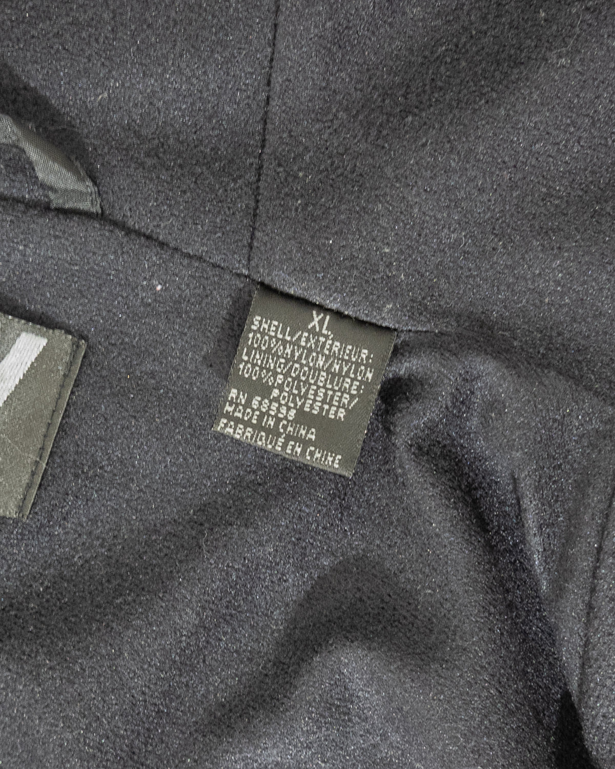 'DKNY' nylon hooded jacket