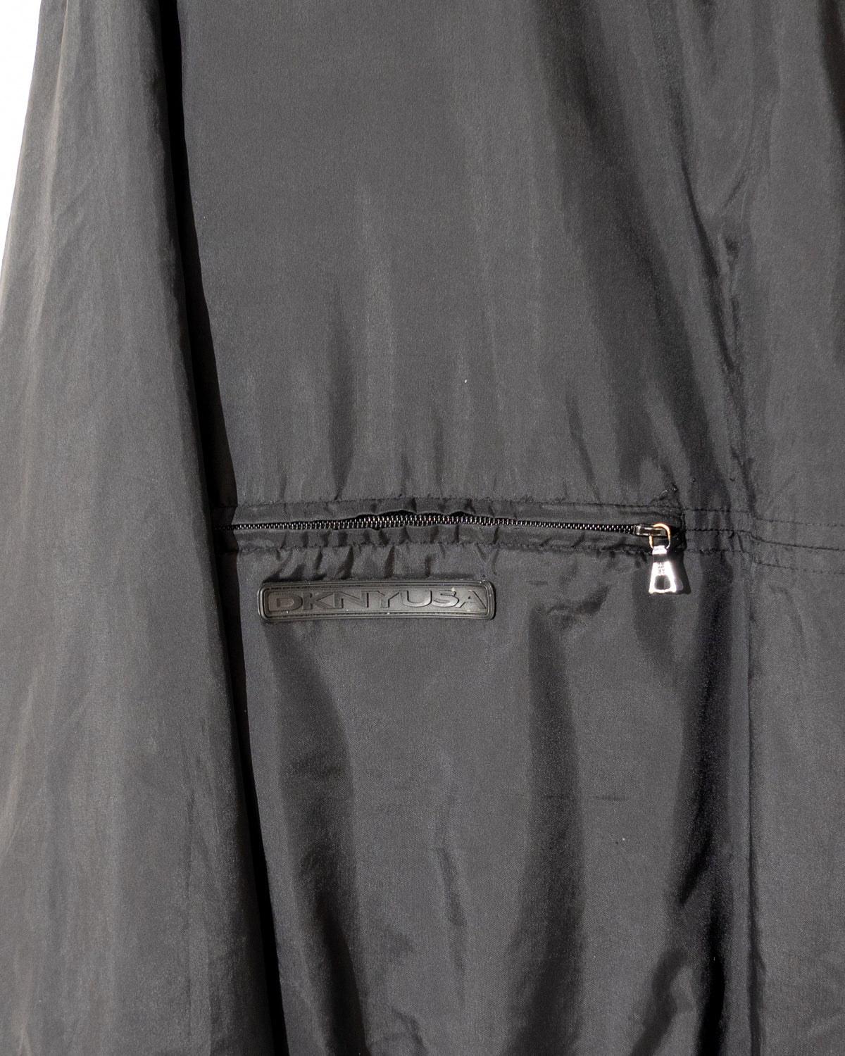 'DKNY' nylon hooded jacket