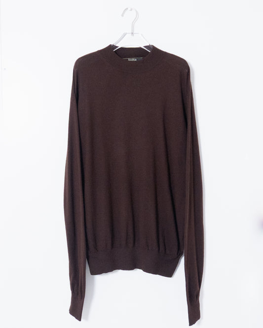 "Neiman Marcus" mock neck knit