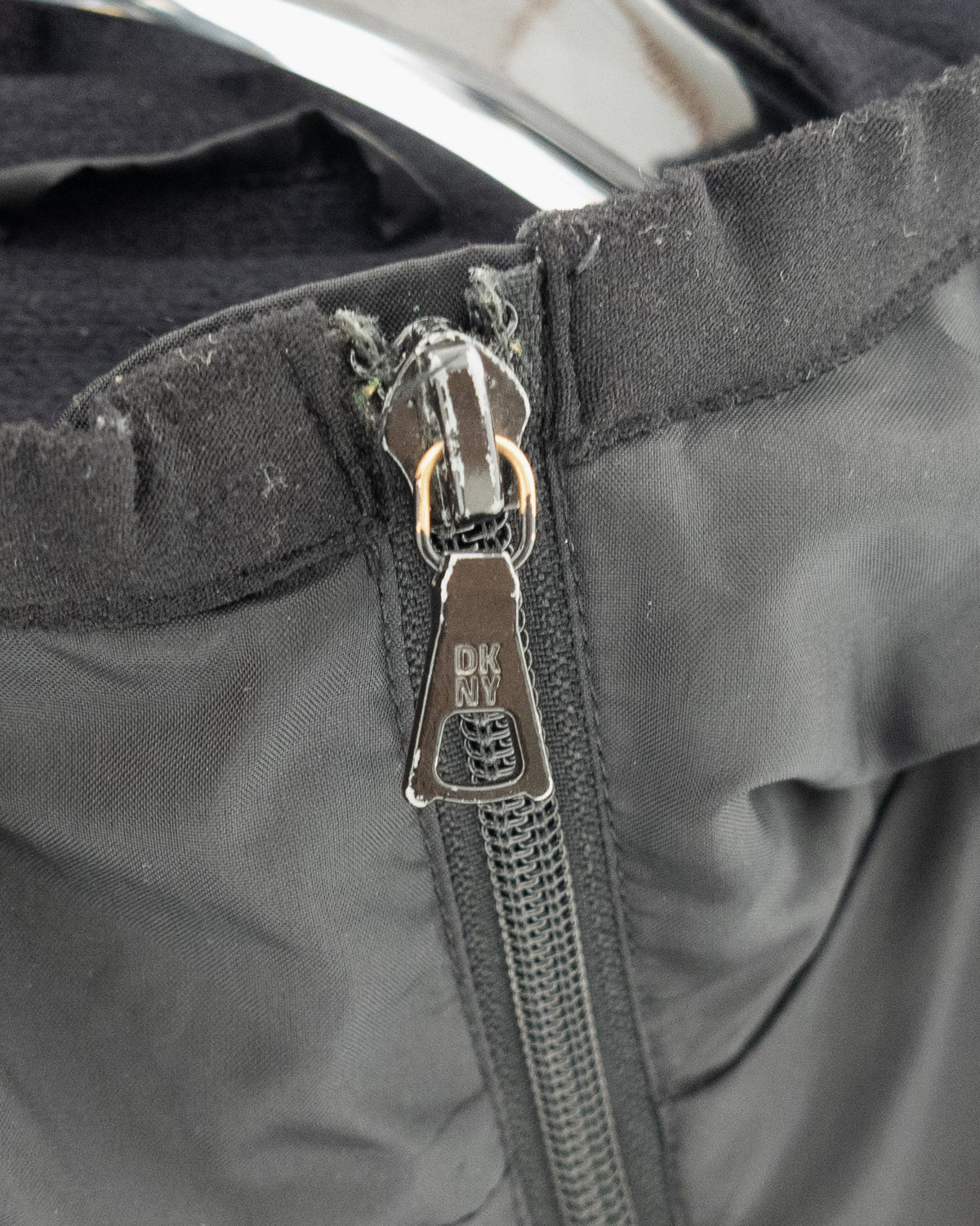 'DKNY' nylon hooded jacket